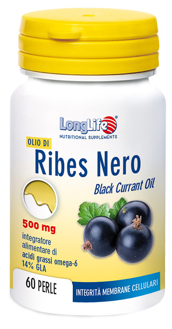 LONGLIFE OLIO RIBES NERO 60 PERLE DI GELATINA - Farmacia Mortise