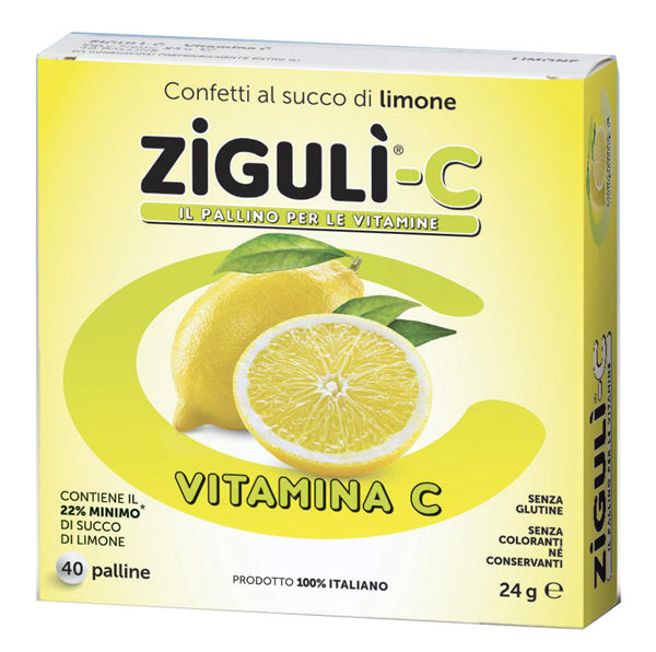 ZIGULI C LIMONE 40 CONFETTI 24 G - Farmacia Mortise