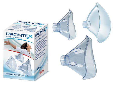 MASCHERA PEDIATRICA AEROSOL PRONTEX FAST LINE IN PLASTICA - Farmacia Mortise