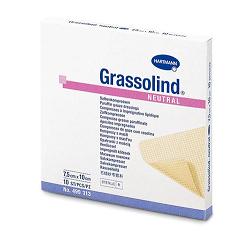 GARZA PARAFFINATA GRASSOLIND 10X10CM 10 PEZZI - Farmacia Mortise