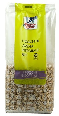 FIOCCHI DI AVENA INTEGRALE BIO 500 G - Farmacia Mortise