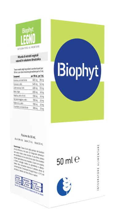 BIOPHYT LEGNO 50 ML SOLUZIONE IDROALCOLICA - Farmacia Mortise