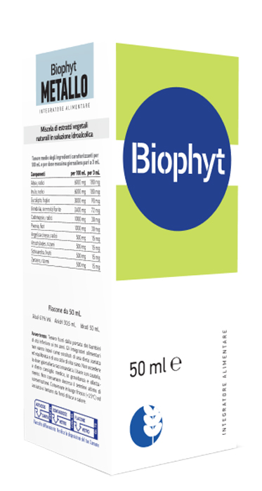 BIOPHYT METALLO 50 ML SOLUZIONE IDROALCOLICA - Farmacia Mortise