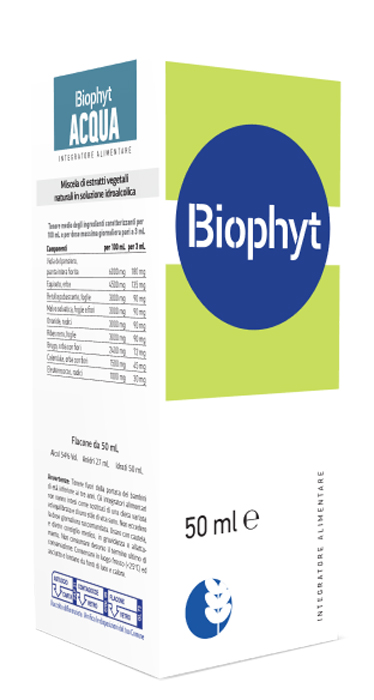 BIOPHYT ACQUA 50 ML SOLUZIONE IDROALCOLICA - Farmacia Mortise