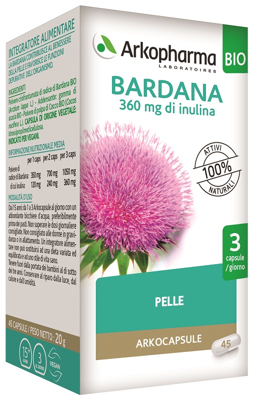 ARKO CAPSULE BARDANA BIO 45 CAPSULE - Farmacia Mortise