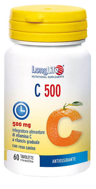 LONGLIFE C 500 T/R 60 TAVOLETTE RIVESTITE - Farmacia Mortise