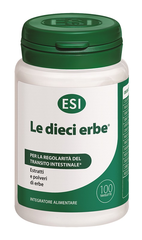 ESI LE DIECI ERBE 100 TAVOLETTE - Farmacia Mortise