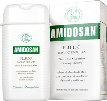 AMIDOSAN FLUIDO BAGNO DOCCIA NUTRIENTE LENITIVO RINFRESCANTE 300 ML - Farmacia Mortise