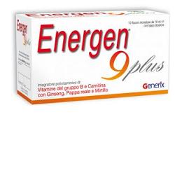 ENERGEN 9 PLUS 10 FLACONCINI 10 ML - Farmacia Mortise