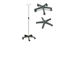PIANTANA PER FLEBO CON RUOTE PER LA CAMERA DEL MALATO ARTICOLO 4280 - Farmacia Mortise