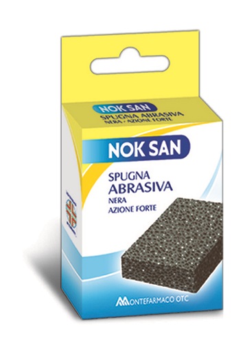 NOK SAN SPUGNA ABRASIVA NERA 1 PEZZO - Farmacia Mortise