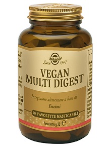 VEGAN MULTI DIGEST 50 TAVOLETTE MASTICABILI - Farmacia Mortise