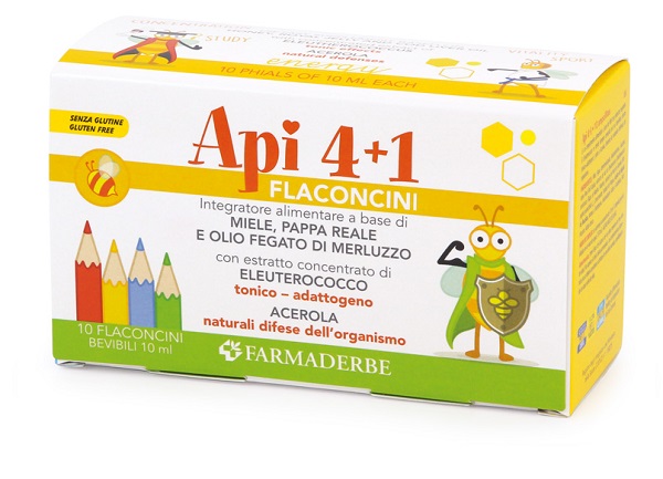APIQUATTRO + 1 10 FLACONCINI DA 10 ML - Farmacia Mortise