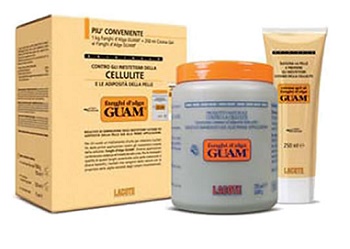 GUAM FANGHI D'ALGA CONFEZIONE CONVENIENZA CON FANGHI D'ALGA GUAM 1 KG + CREMA GEL 250 ML - Farmacia Mortise
