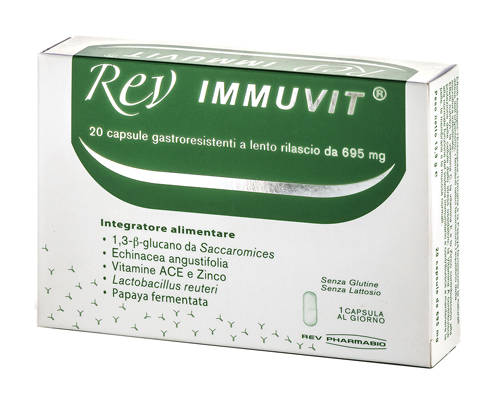 REV IMMUVIT 20 CAPSULE - Farmacia Mortise