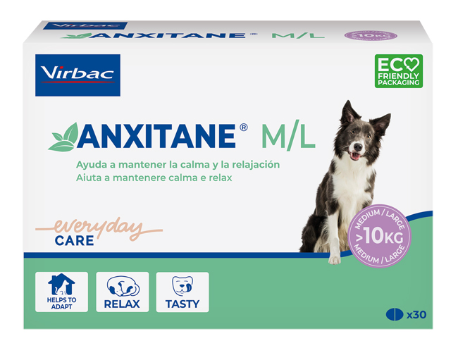 ANXITANE M/L SUPPLEMENTO NUTRIZIONALE SCATOLA 30 COMPRESSE APPETIBILI - Farmacia Mortise