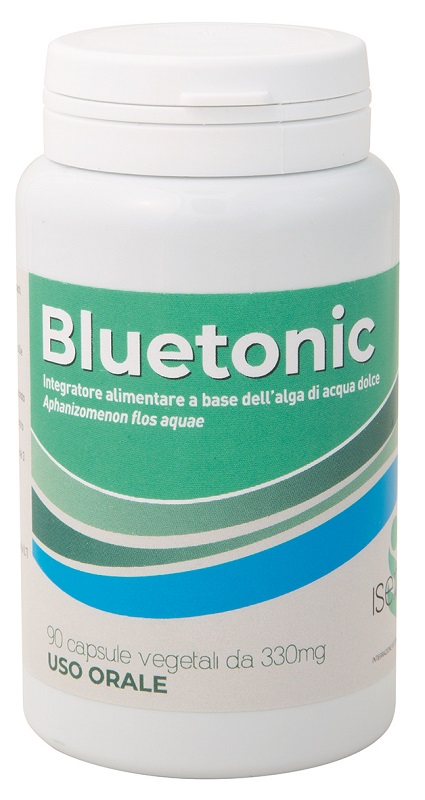 BLUE TONIC 90 CAPSULE VEGETALI 300 MG APHANIZOMENON FLOS AQUAE ALGA - AFA GEN - Farmacia Mortise