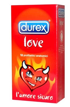 PROFILATTICO DUREX LOVE 12 PEZZI - Farmacia Mortise