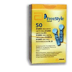 LANCETTE PUNGIDITO FREESTYLE GAUGE 28 50 PEZZI - Farmacia Mortise