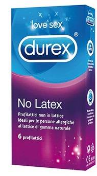 PROFILATTICO DUREX NO LATEX 6 PEZZI - Farmacia Mortise