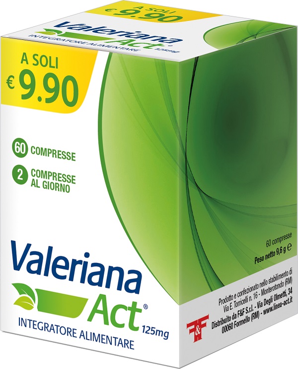 VALERIANA ACT 60 COMPRESSE - Farmacia Mortise