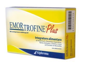 EMORTROFINE PLUS 40 COMPRESSE SUBLINGUALI - Farmacia Mortise