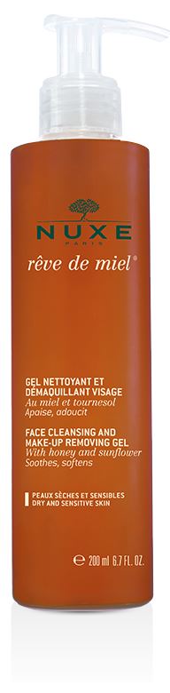 NUXE REVE DE MIEL GEL STRUCCANTE E DETERGENTE 200 ML - Farmacia Mortise