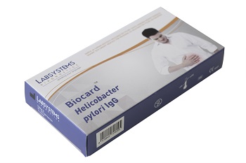 BIOCARD HELICOBACTER PYLORI SU SANGUE CAPILLARE 1 PEZZO - Farmacia Mortise