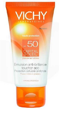 IDEAL SOLEIL VISO DRY TOUCH SPF50 50 ML - Farmacia Mortise