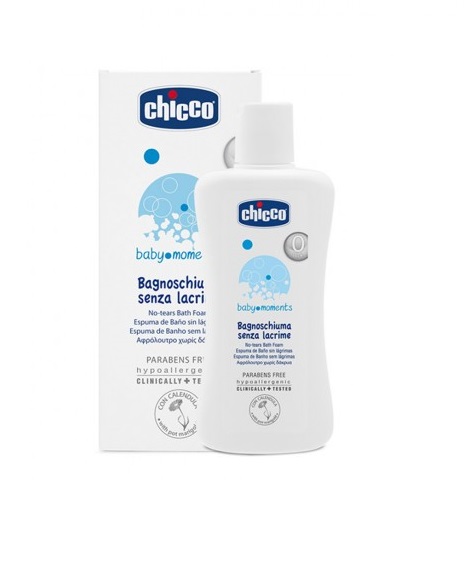 CHICCO COSMETICI BABY MOMENTS BAGNOSCHIUMA 200 ML - Farmacia Mortise