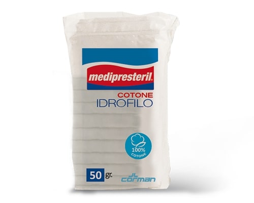 COTONE IDROFILO FU MEDIPRESTERIL 50 G - Farmacia Mortise
