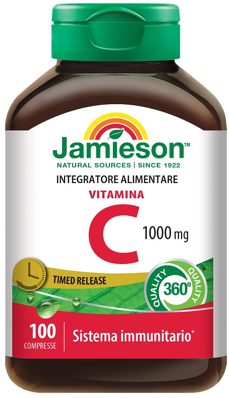 JAMIESON VITAMINA C 1000 TIMED RELEASE 100 COMPRESSE BARATTOG - Farmacia Mortise