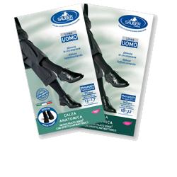 SAUBER CALZA UOMO Q-SKIN 140 DEN COLORE NERO TAGLIA M - Farmacia Mortise