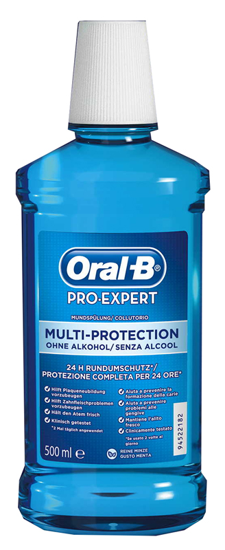 ORALB PROEXPERT MULTI PROTECTION COLLUTORIO 500 ML - Farmacia Mortise