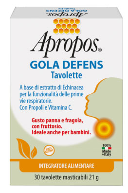 APROPOS GOLA DEFENS 30 TAVOLETTE - Farmacia Mortise