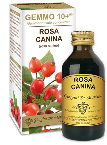 GEMMO 10+ ROSA CANINA LIQUIDO ANALCOLICO 100 ML - Farmacia Mortise