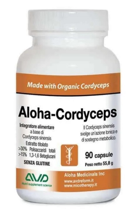 ALOHA CORDYCEPS 90 CAPSULE - Farmacia Mortise