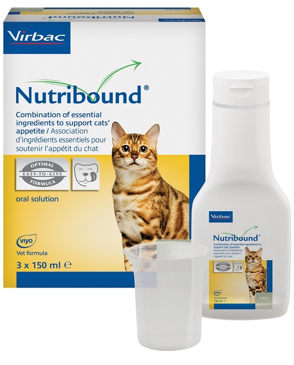 NUTRIBOUND SOLUZIONE ORALE APPETIBILE PER GATTO 3 FLACONI DA 150 ML - Farmacia Mortise