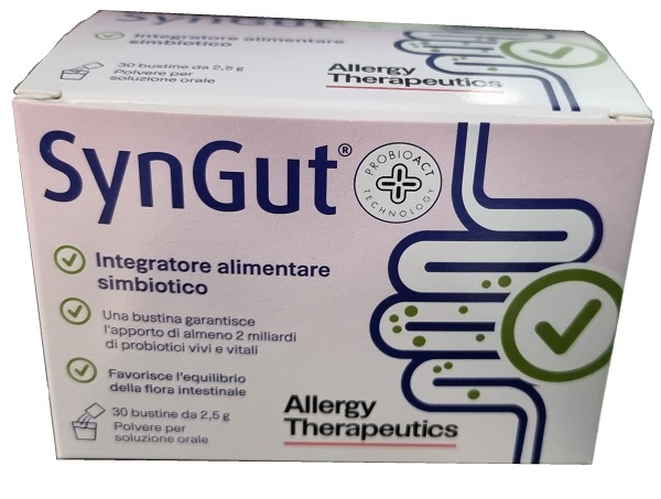 SYNGUT 30 BUSTINE DI LIOFILIZZATO DA 2,5 G IN ASTUCCIO 75 G - Farmacia Mortise