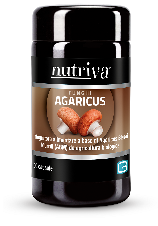NUTRIVA AGARICUS BIO 60 CAPSULE VEGETALI - Farmacia Mortise