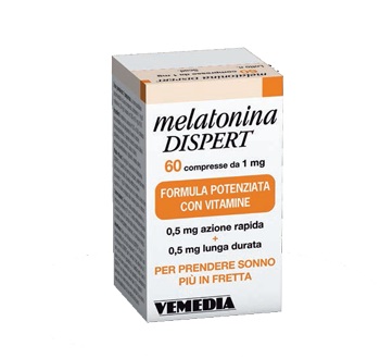 MELATONINA DISPERT 1MG DI MELATONINA 60 COMPRESSE - Farmacia Mortise