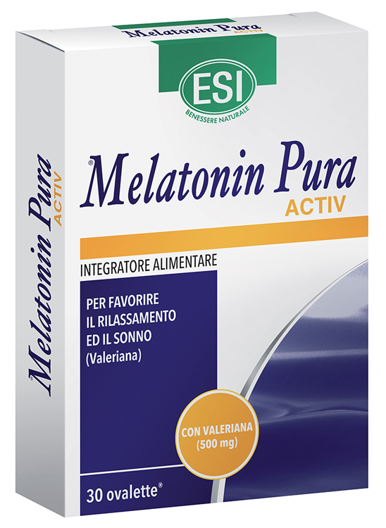 ESI MELATONIN PURA ACTIV 30 OVALETTE - Farmacia Mortise