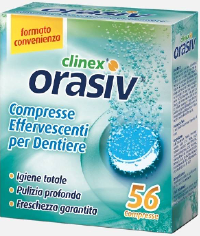 ORASIV CLINEX 56 COMPRESSE EFFERVESCENTI - Farmacia Mortise