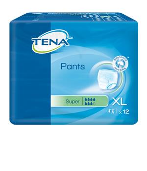 PANNOLONE PULL-UP TENA PANTS SUPER TAGLIA EXTRA LARGE 12 PEZZI - Farmacia Mortise