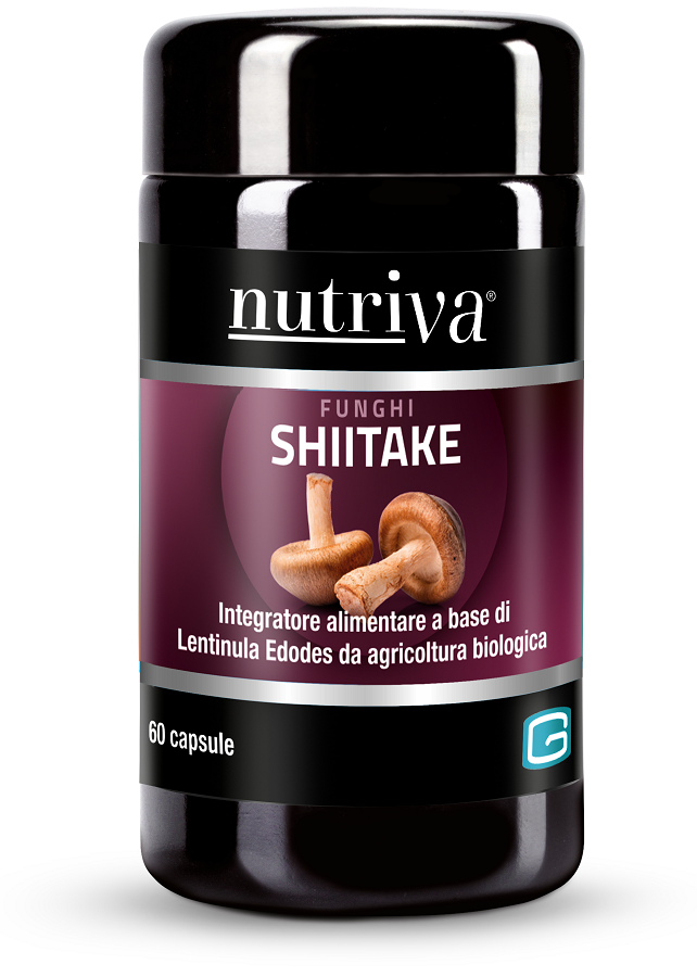 NUTRIVA SHIITAKE BIO 60 CAPSULE - Farmacia Mortise
