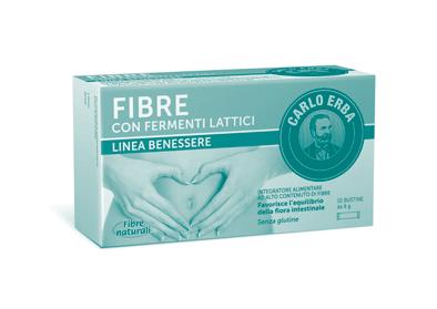 CARLO ERBA FIBRE 10 BUSTINE DA 6 G - Farmacia Mortise
