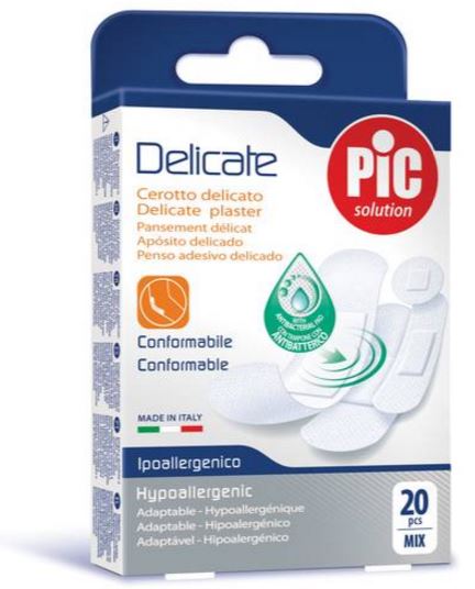 CEROTTO PIC DELICATE MIX 20 CEROTTI ANTIBATTERICO - Farmacia Mortise