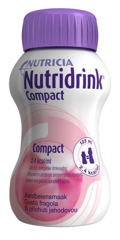 NUTRIDRINK COMPACT FRAGOLA 4X125 ML - Farmacia Mortise