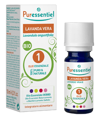 PURESSENTIEL LAVANDA VERA OLIO ESSENZIALE BIO 10 ML - Farmacia Mortise