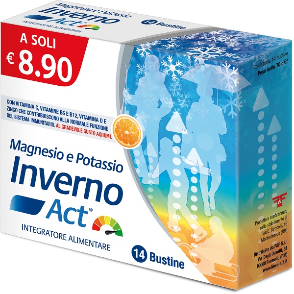 MAGNESIO E POTASSIO INVERNO ACT 14 BUSTINE - Farmacia Mortise